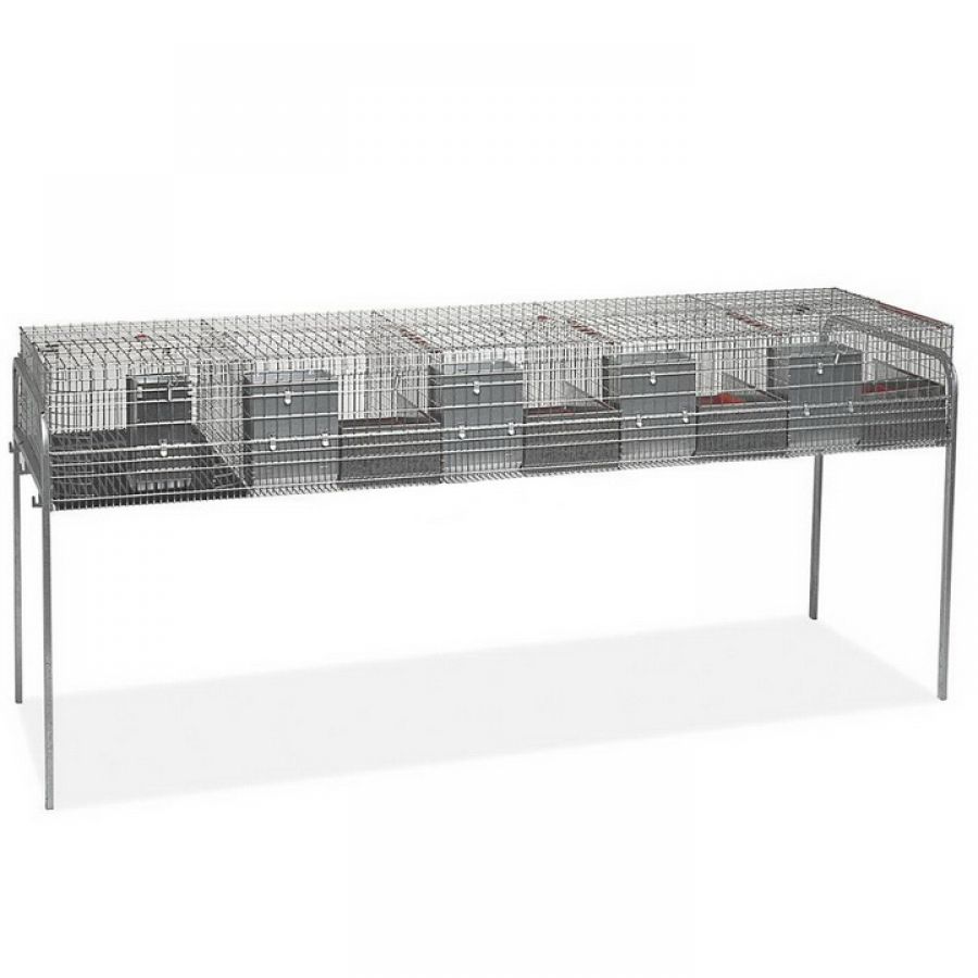 Клетка для кроликов 230 см пятисекционная